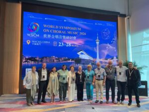 María Guinand nos representa en el Simposio Mundial de Música Coral